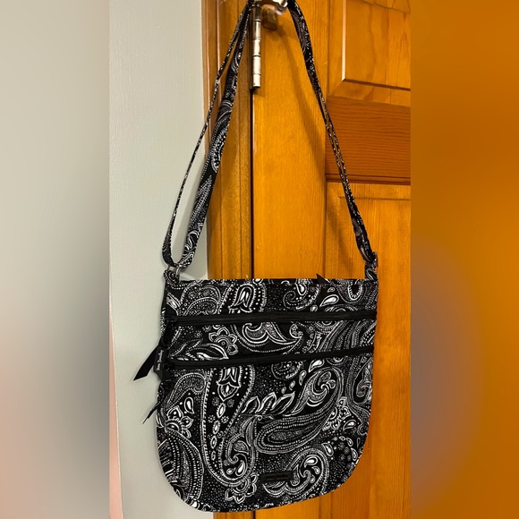 Vera Bradley Bags Vera Bradley Crossbody Hipster Nwot Black And